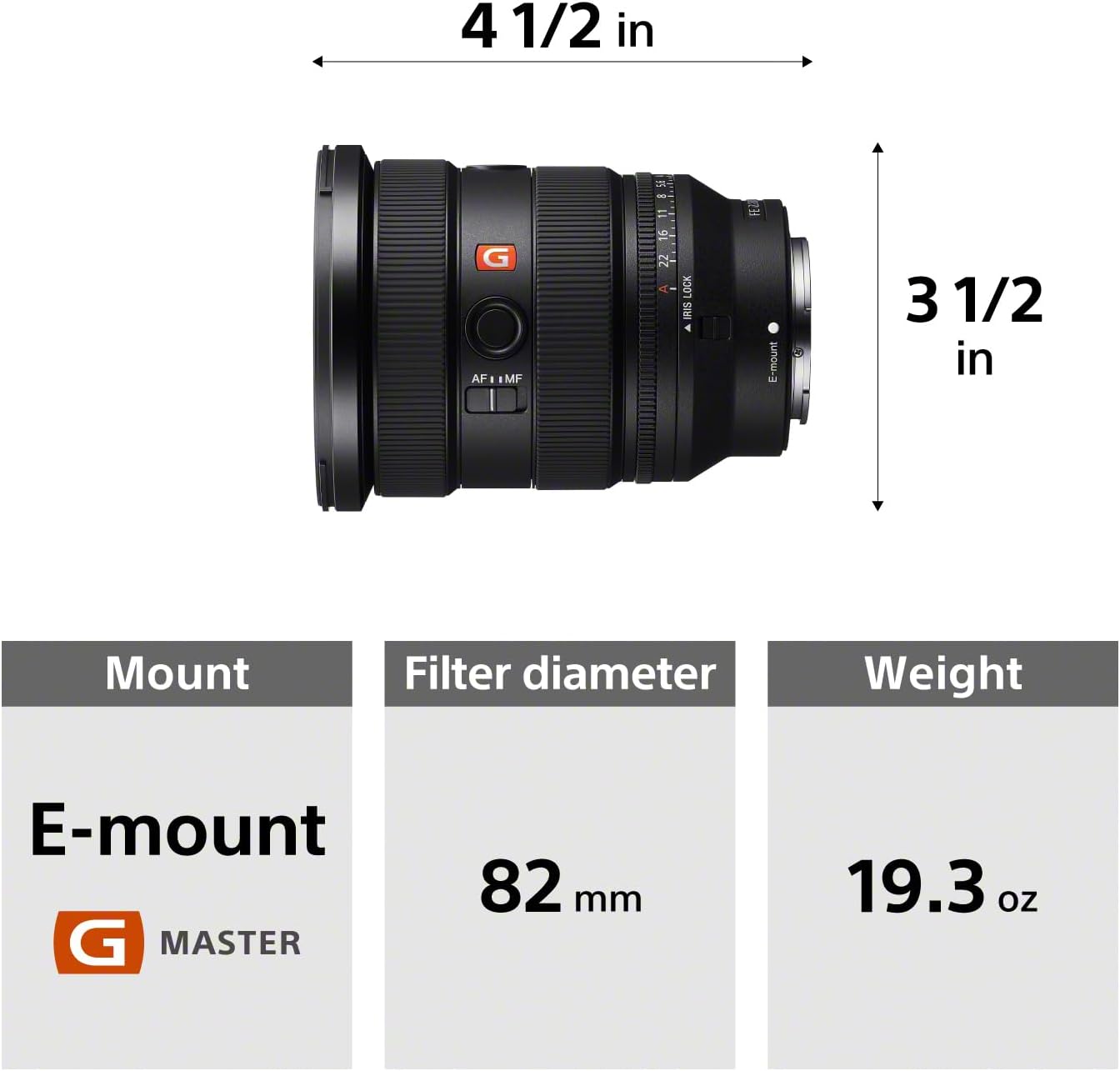  Sony FE 16-35mm f/2.8 GM II Lens (Sony E)